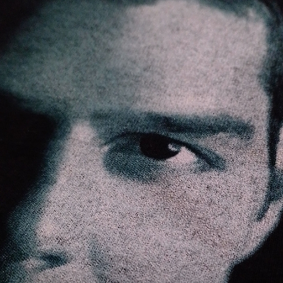 Vintage 1999 Ricky Martin Black Livin' La Vida Loca Graphic T-Shirt - Picture 6 of 6